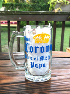 Corona beer mug